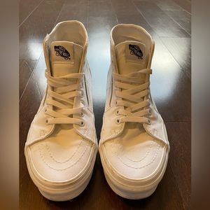 Vans SK8-Hi Tapered Hightops - White